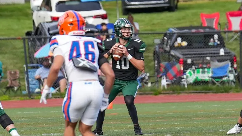 Football Rolls Past Maine Maritime, 38-20