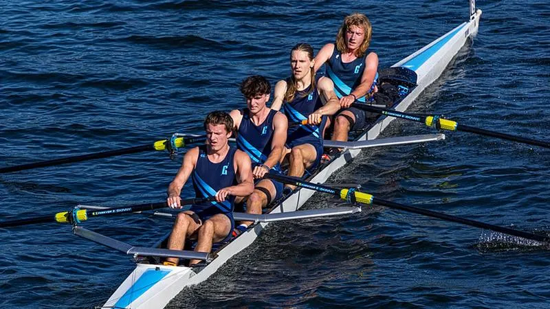 Men's Rowing Earns Bronze at Quinsigamond Snake Regatta