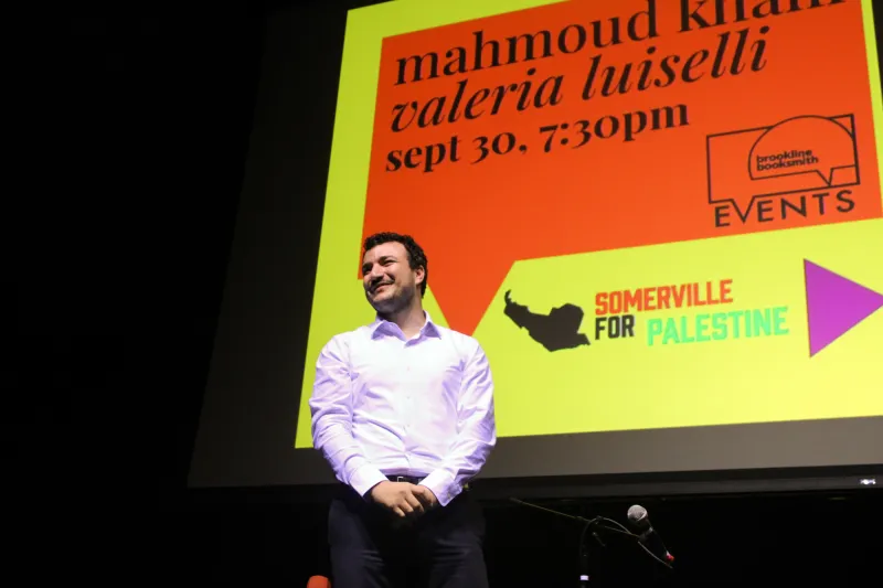 Mahmoud Khalil recounts harrowing detention experiences during new memoir book talk