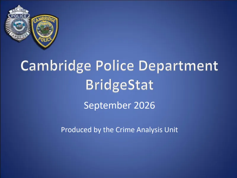 September 2026 Edition of BridgeStat Monthly Crime Report Now Available