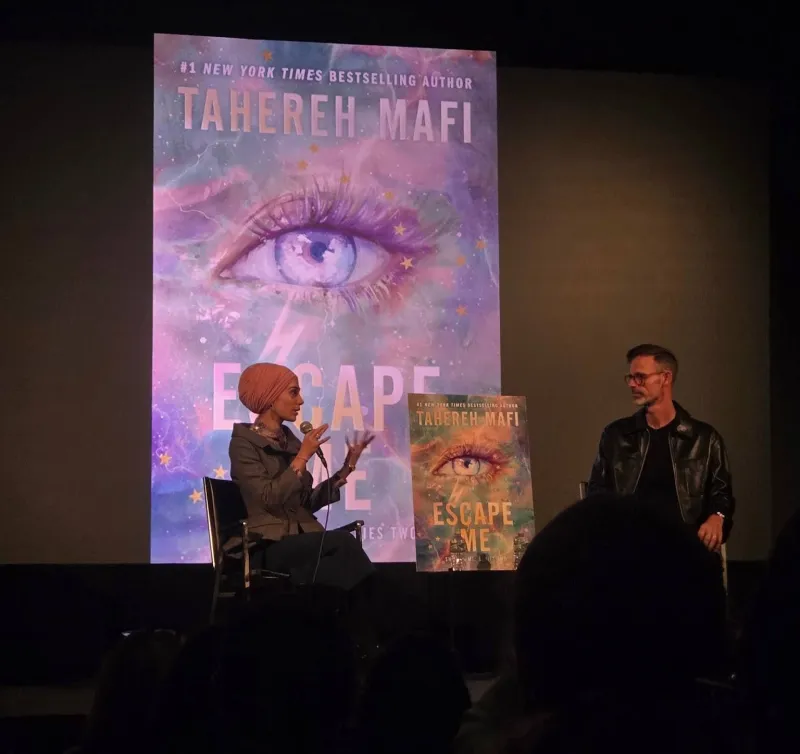 Author Tahereh Mafi talks societal reflections in her latest dystopian novel 'Escape Me'