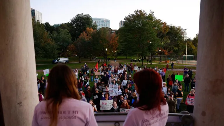Over 200 gather on Boston Common to protest sexual violence in support of Cornell's 'Jane Doe'