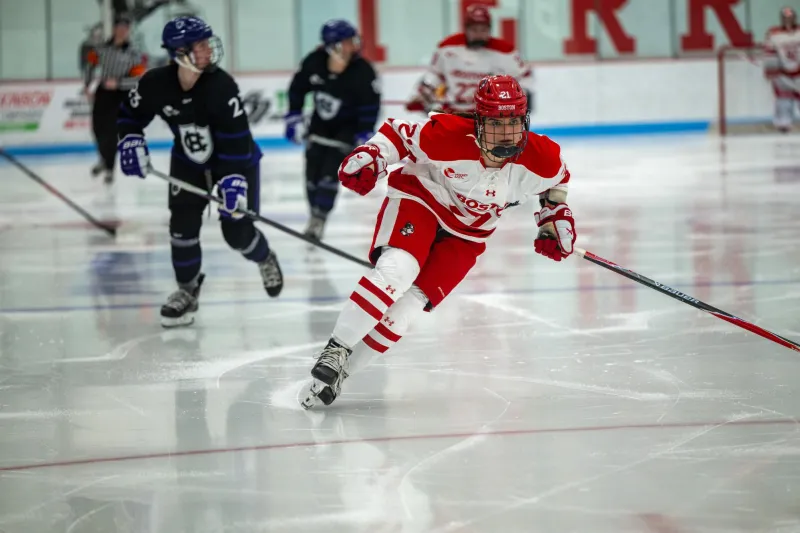 NOTEBOOK: BU embark on a Hockey East road trip, facing UNH and Holy Cross