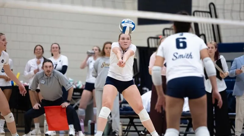 Bears sweep NEC, Lasell in Newton tri-match