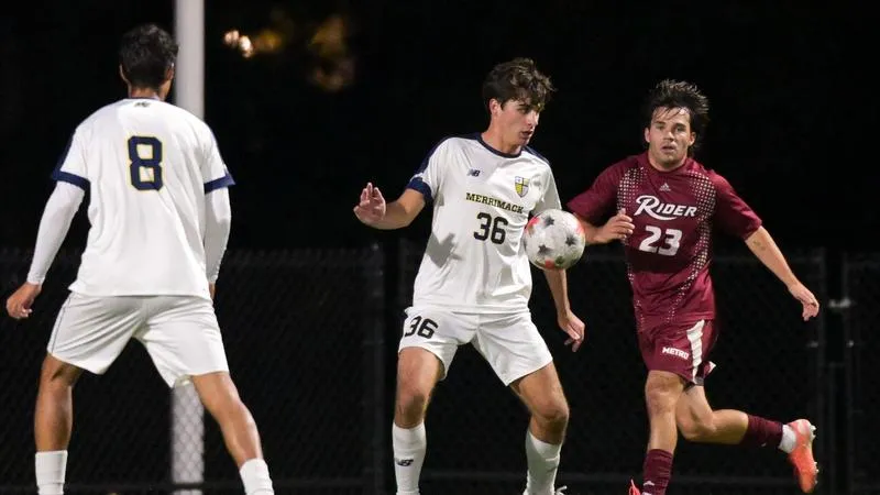 Super Sub Cassidy Rescues Win For Men's Soccer Over Rider