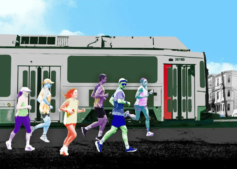 At the Charlie Card Challenge, runners ask: can you beat the Green Line?