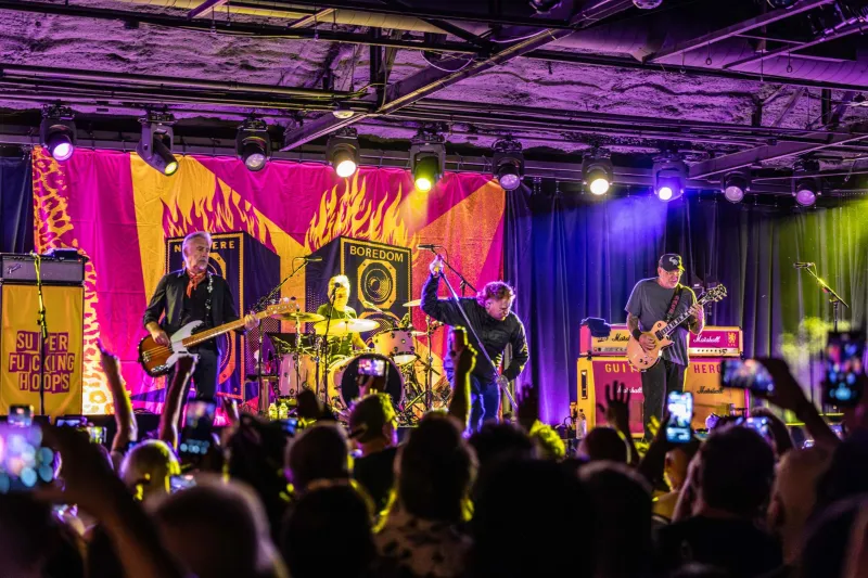Sex Pistols invite a new generation of punk rockers both on and off stage