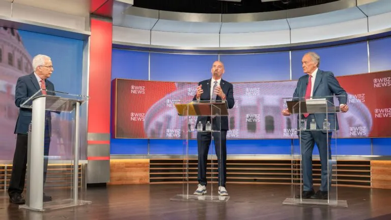Sen. Ed Markey and John Deaton square off in only debate before election