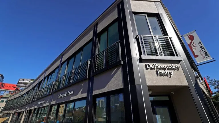 Some say this North End building is jarringly modern, an eyesore, and worse. Its owner says wait and see.