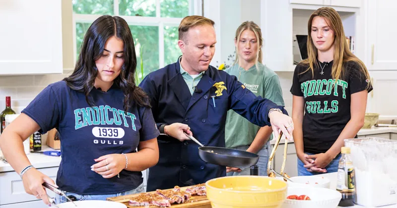 In the Kitchen With Chef Cain
