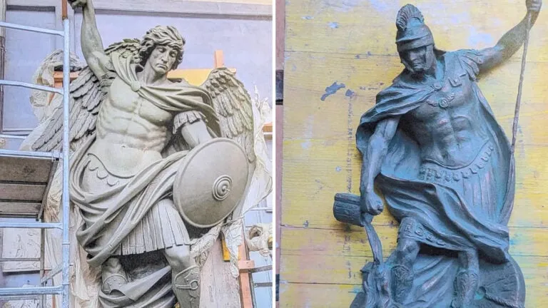 Quincy police and fire unions make proposal for what to do with saints statues that prompted legal battle
