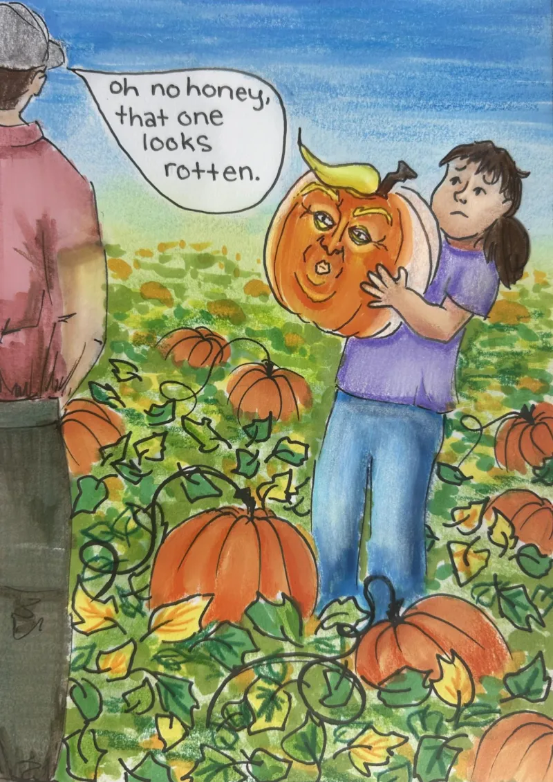 The ugly pumpkin