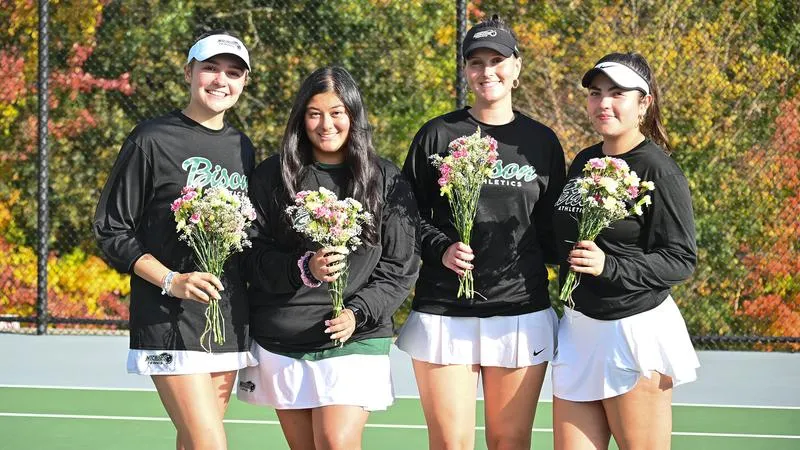Women's Tennis Dealt Loss to WNE on Senior Day, 4-3