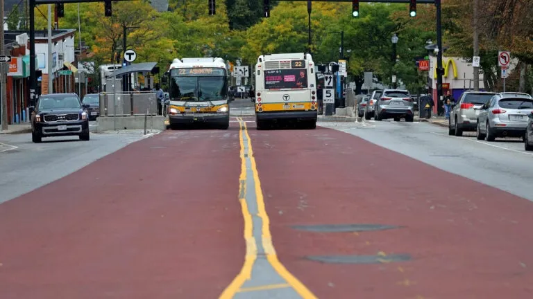 City drops plan for extension of center-running bus lane on Columbus Avenue