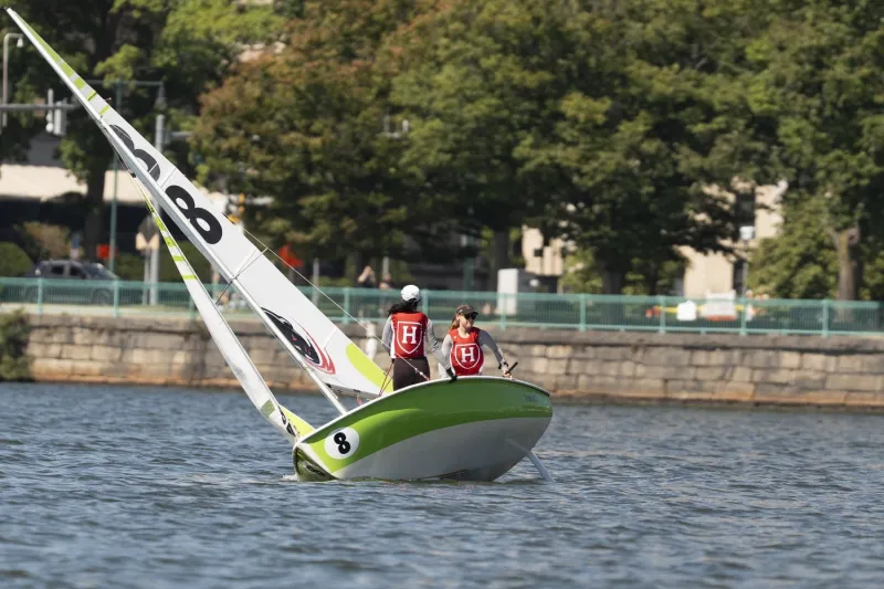 Harvard Sailing Navigates Rough Waters in Four-Regatta Weekend