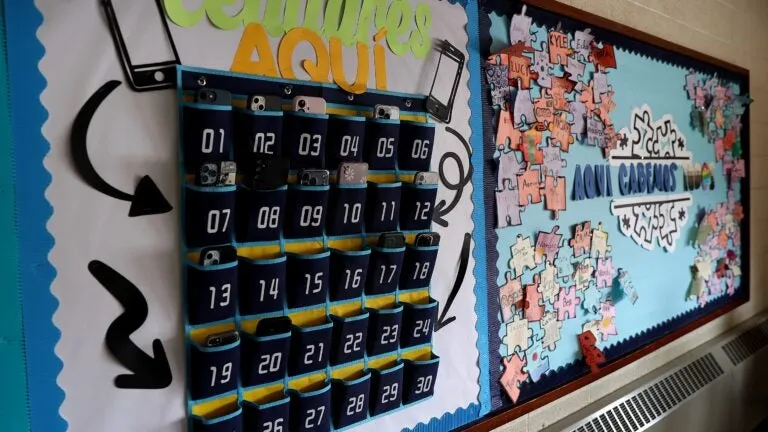 BPS proposes having students lock up their phones and laptops for the entire school day