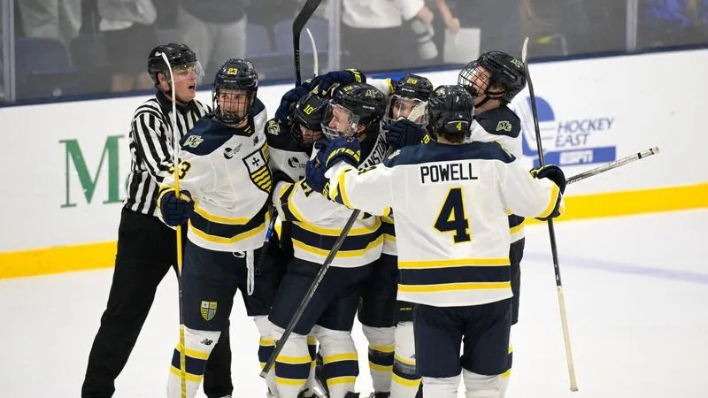 Merrimack Men's Hockey Game Time Vs UConn on Oct. 31 Moved to 4:30, Televised On NESN
