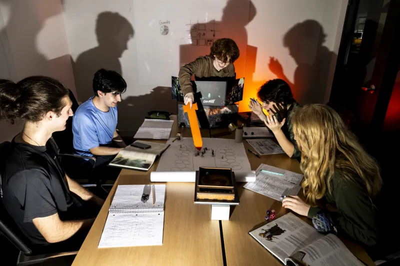 Old games built on imagination and dice rolls thrive at Northeastern