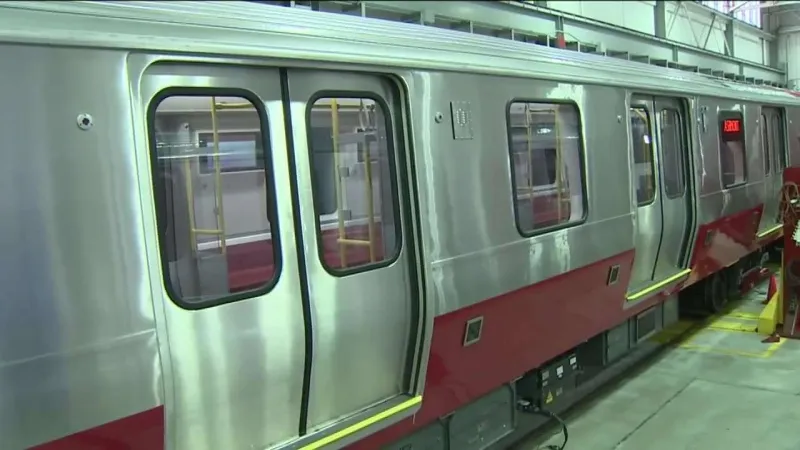 New Red Line cars blocked at US border