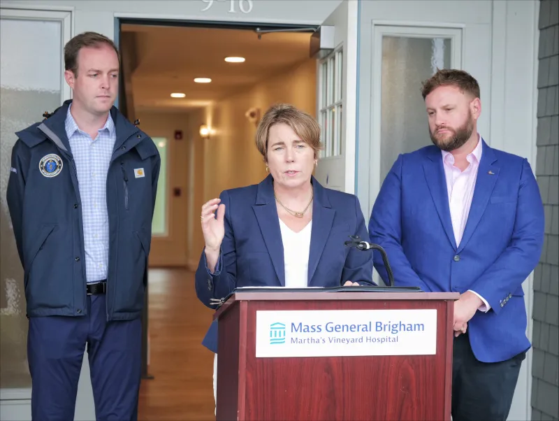 Gov. Healey addresses alleged rape at State Police barracks