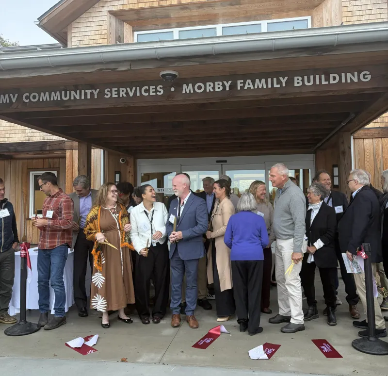 A grand opening for MV Community Services' new headquarters