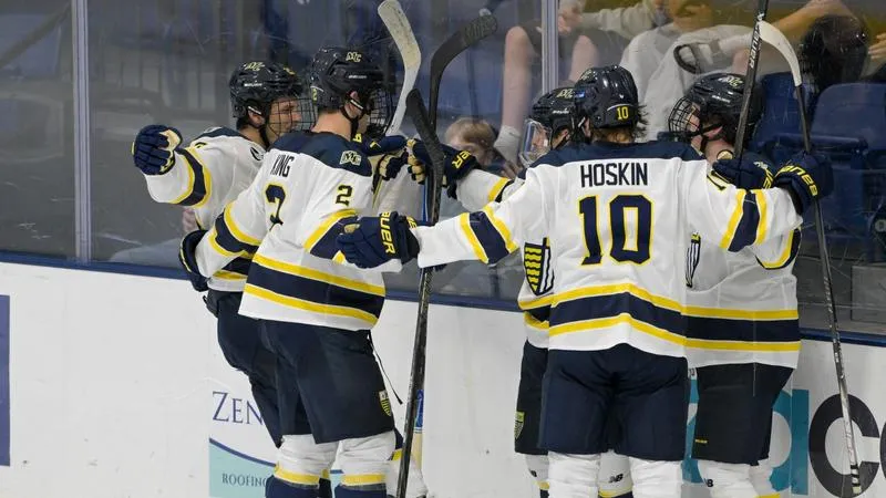 Men's Rides Four Goal First Period To Huge Win Over Minnesota State