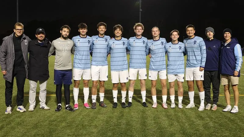 Men's Soccer Topples Curry on Senior Night