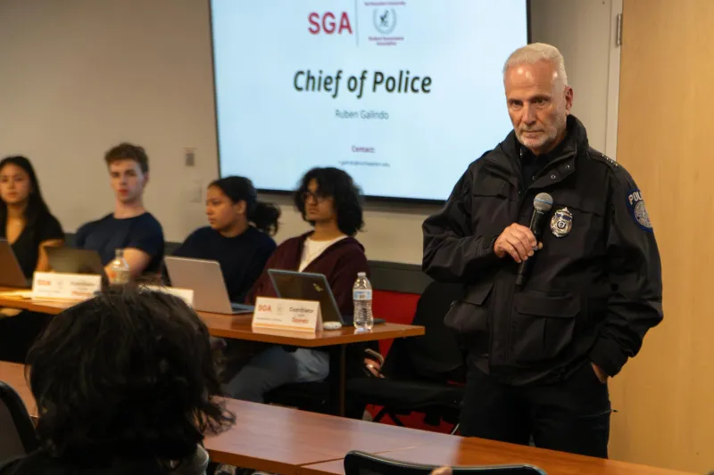 Northeastern police chief discusses university ICE policies at SGA meeting