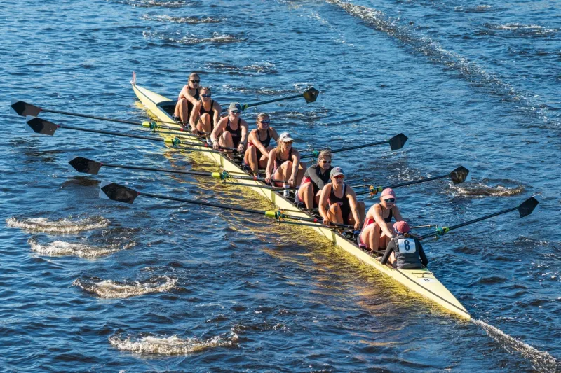 Harvard-Radcliffe Heavyweights Complete 61st Head Of The Charles Regatta