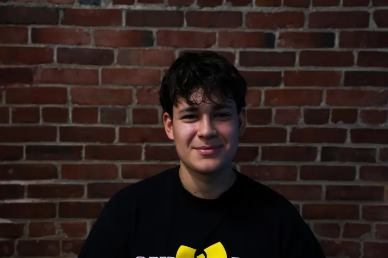 Sebastian 'Blue Tie Kid' Sarmiento joins the campus celebrity roster