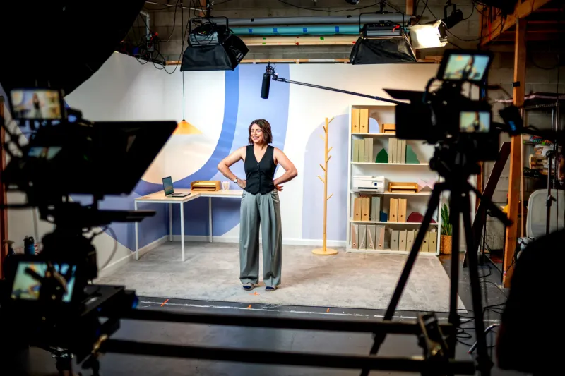 The NU grad solving the "Frizzle problem" for women teaching science