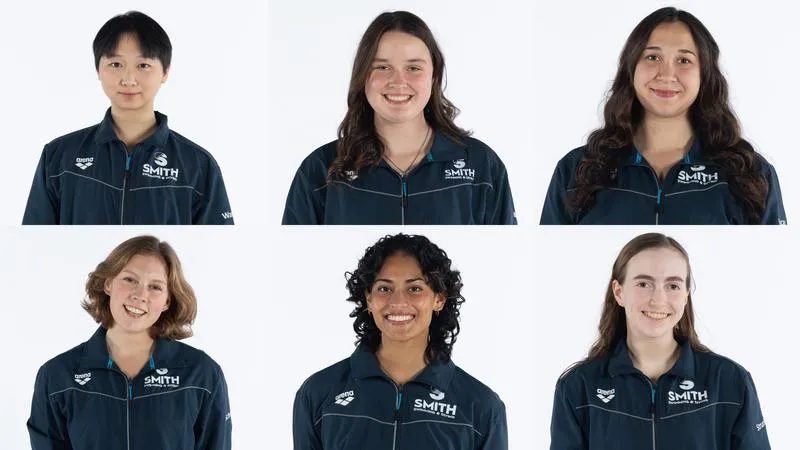 Swimming & Diving Sweeps NEWMAC Weekly Awards