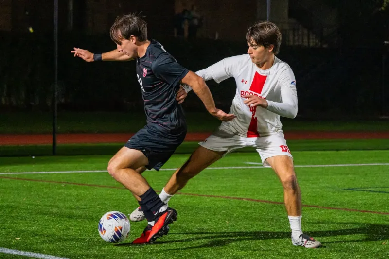 Men's Soccer Falls to Yale After Conceding Late Goal in Rivalry Clash