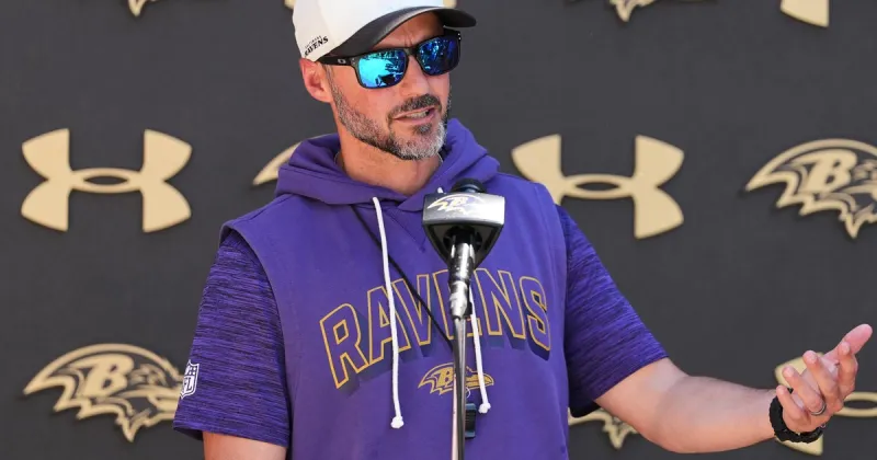 Baltimore Ravens coach shrugs off Lamar Jackson's absence at voluntary practice
