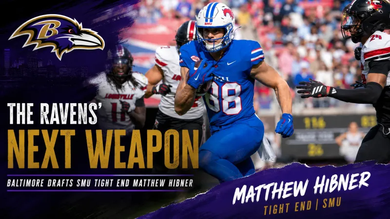 Ravens Draft Profile: SMU Tight End Matthew Hibner