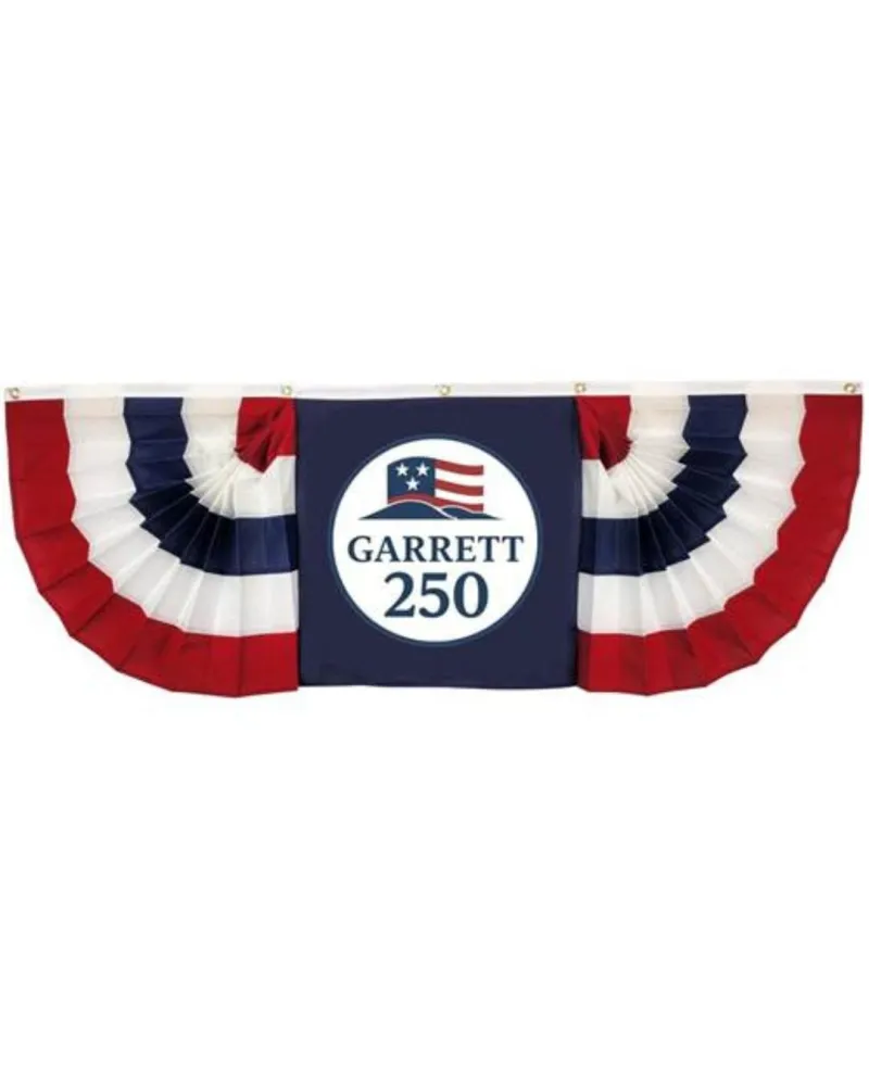 Garrett 250 Celebration Buntings Now Available Ahead of America's 250th Anniversary