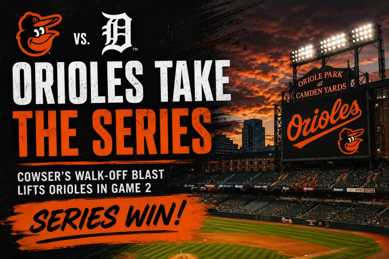 Series Recap: Orioles Take Series From Tigers Despite Sunday Split