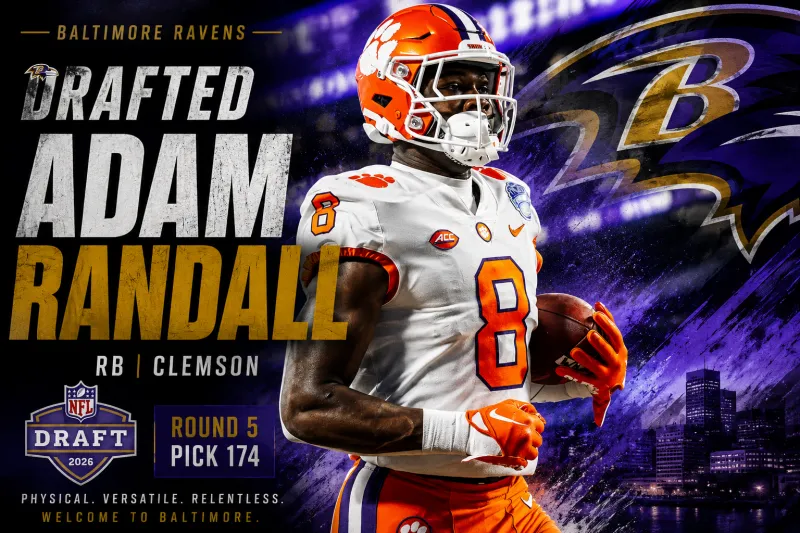 Ravens Draft Profile:Ravens Add Versatility With Clemson Standout Adam Randall