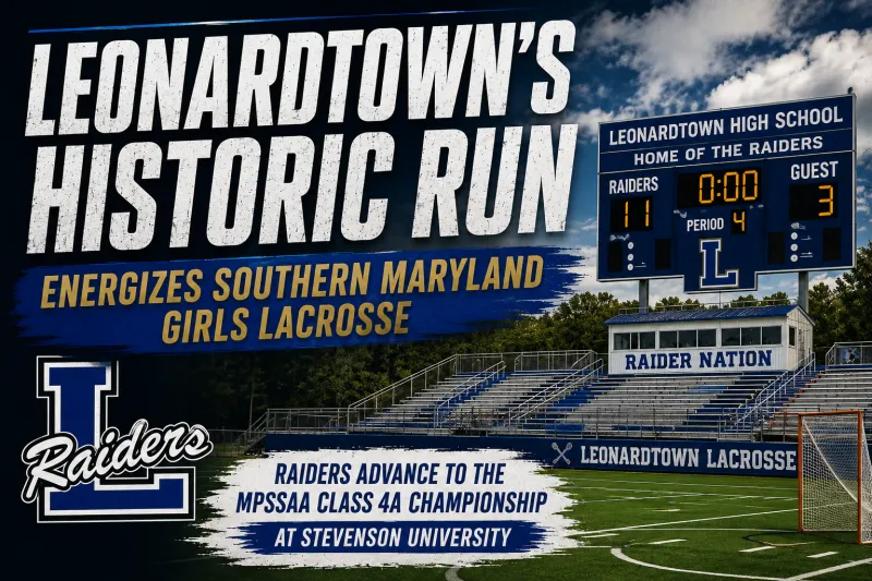 Leonardtown's Historic Run Energizes Southern Maryland Girls Lacrosse