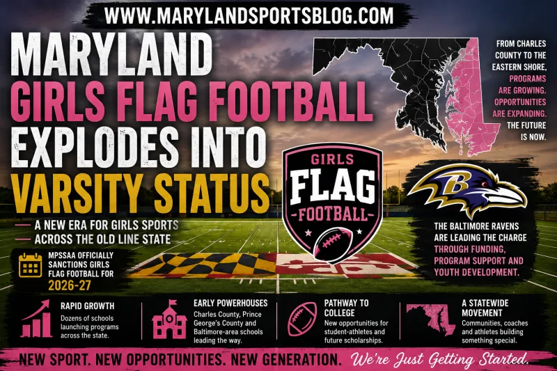Maryland Girls Flag Football Explodes Into Varsity Status