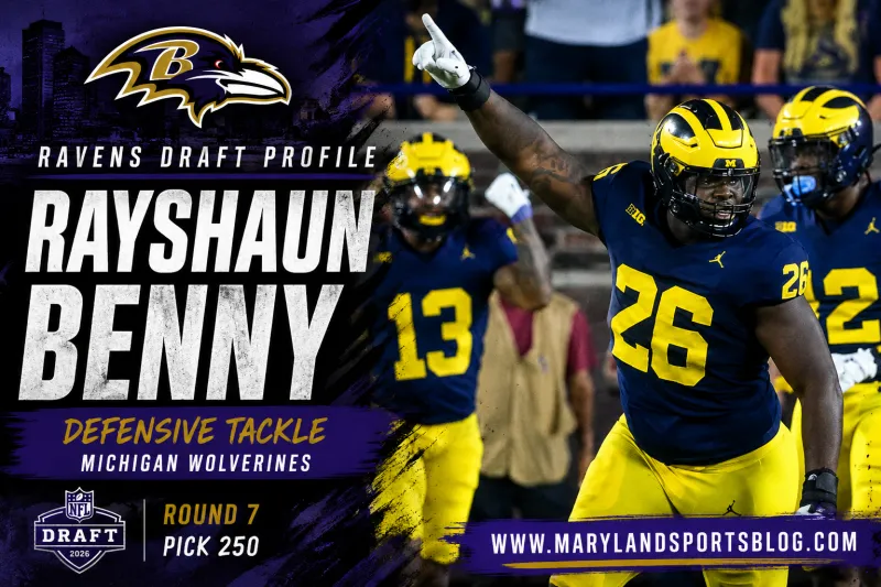 Ravens Draft Profile: Rayshaun Benny Brings Michigan Toughness to Baltimore's Defensive Line