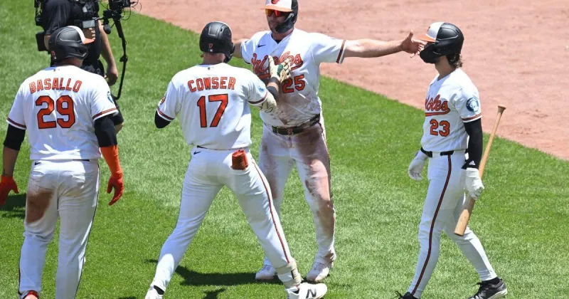 Cowser HR, 4 RBIs back solid start by Bradish in Baltimore Orioles' 9-5 victory over Toronto