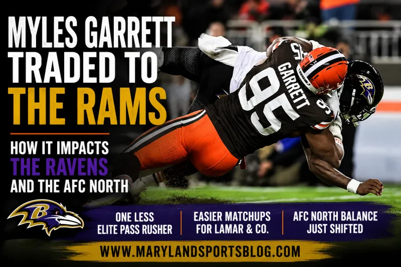 Myles Garrett Trade Gives Ravens a Major AFC North Opening