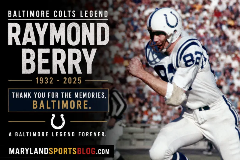 Baltimore Colts Legend Raymond Berry Dies at 93, Leaving Lasting Legacy on Baltimore Football