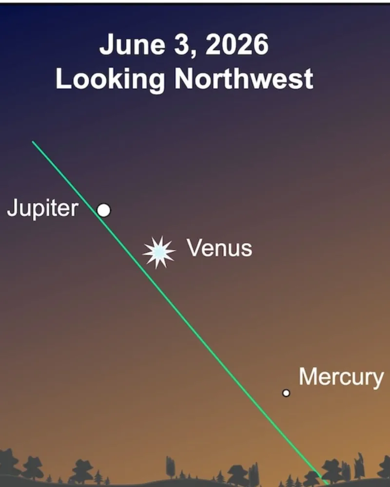 Visible Planets and Night Sky Guide for June 2026