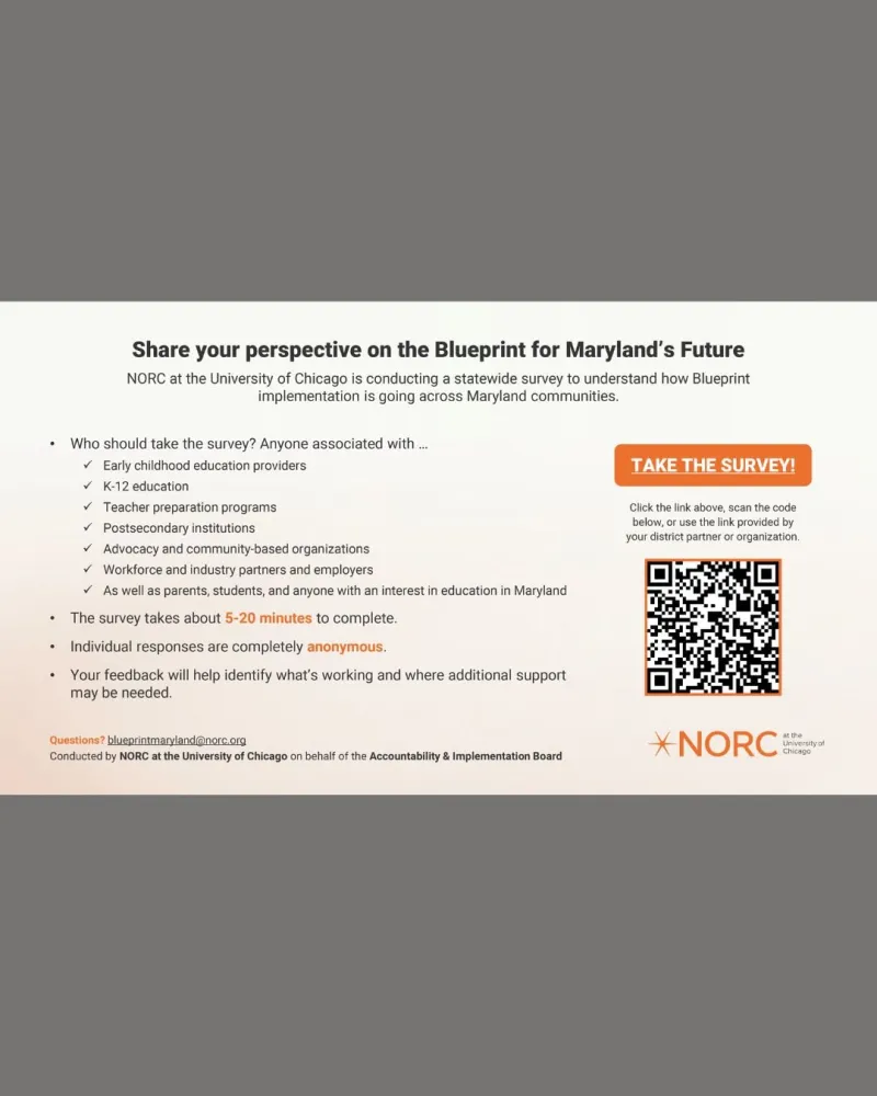 Blueprint for Maryland's Future Interim Evaluation Survey
