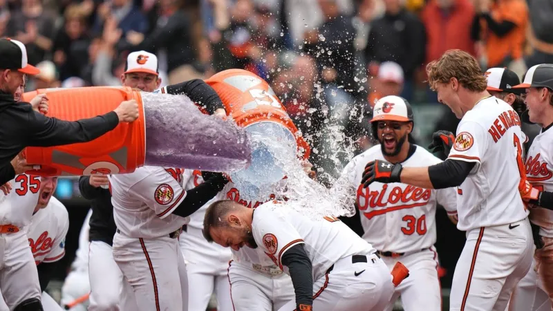 Colton Cowser reacts to his two walk-off week, Orioles great homestand