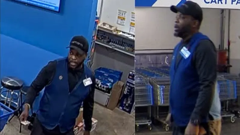 Man wanted after posing as Walmart employee during theft of credit cards