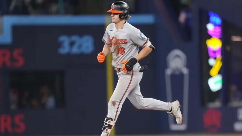 Rutschman homers, drives in 5 in the Orioles' 13-3 victory over the Blue Jays