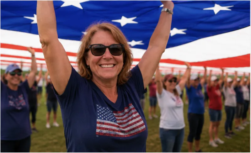 Volunteers Invited to Participate in "A County United" Giant Flag Ceremony at Garrett 250 Birthday Bash